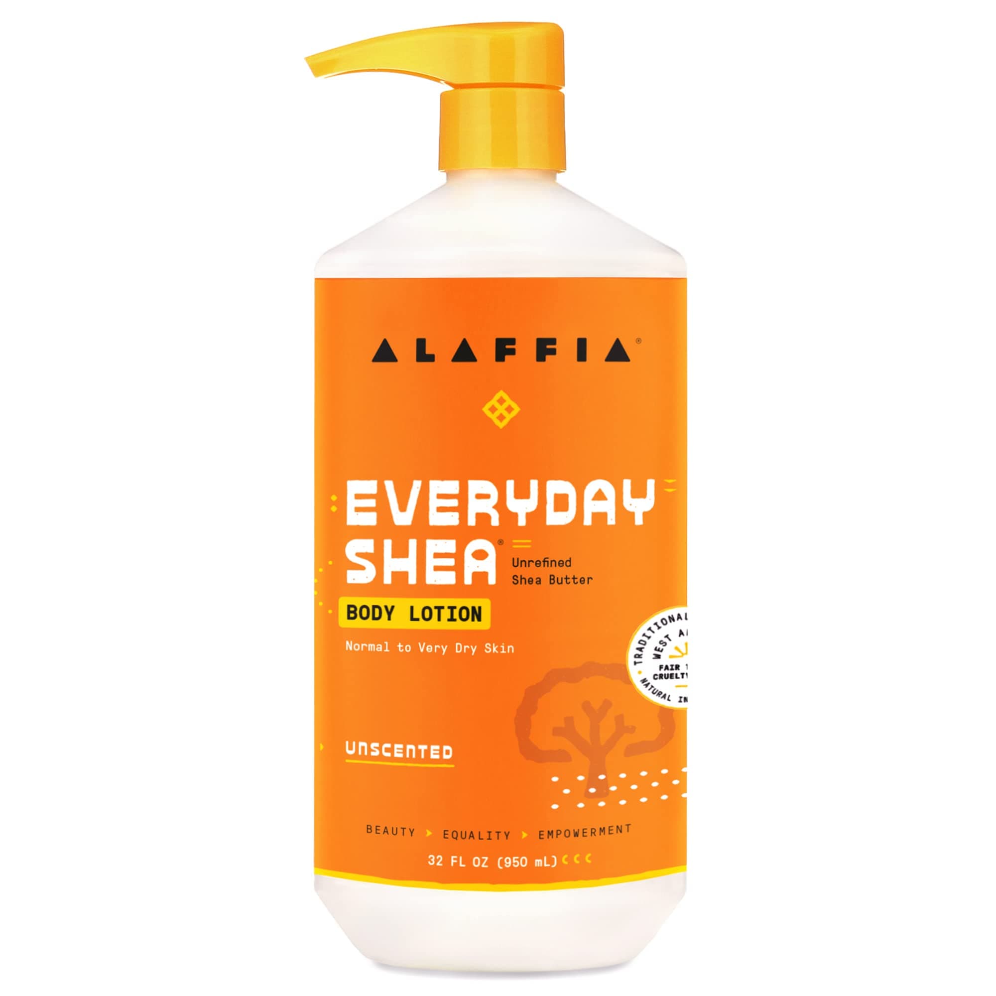 Alaffia EveryDay Shea Body Lotion, Unscented