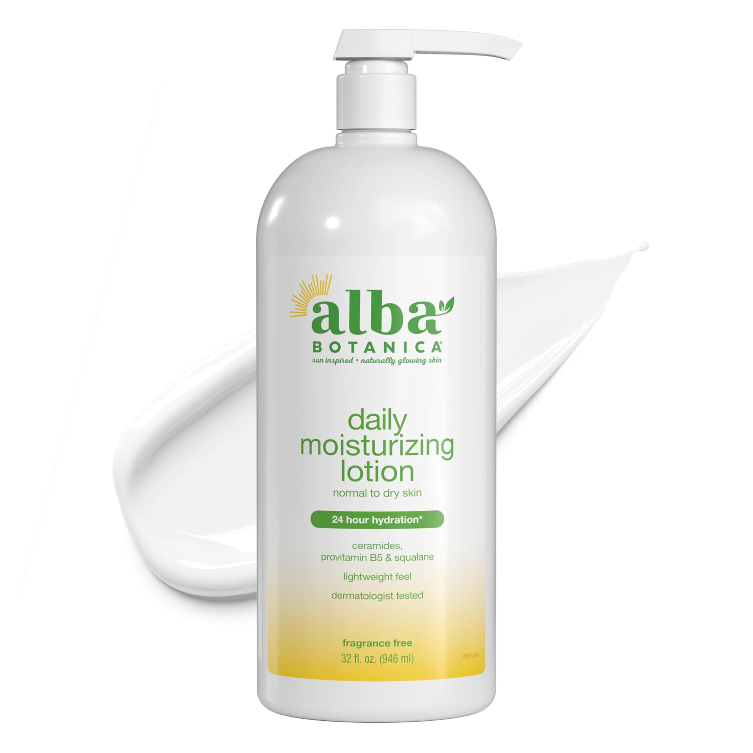 Alba Botanica Very Emollient Body Lotion, Fragrance Free
